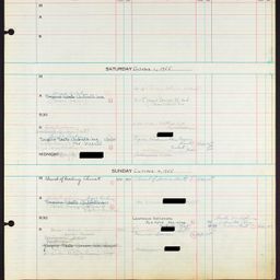 Carnegie Hall Ledgers